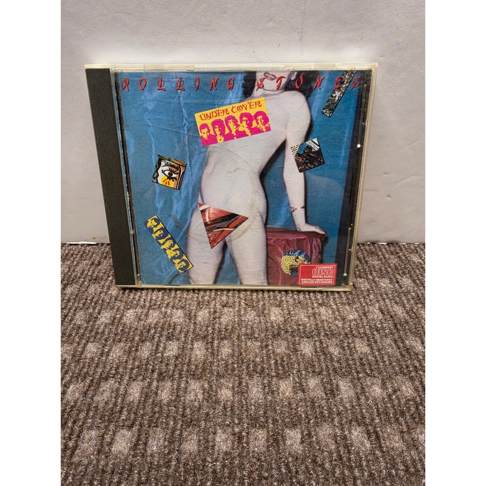 Rolling Stones Undercover CD 1983 Rock Album CK 40504 Undercover of the Night